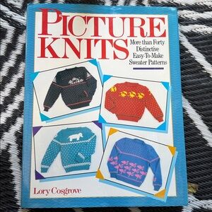 Picture Knits Sweater Pattern Book by Lory Cosgrove